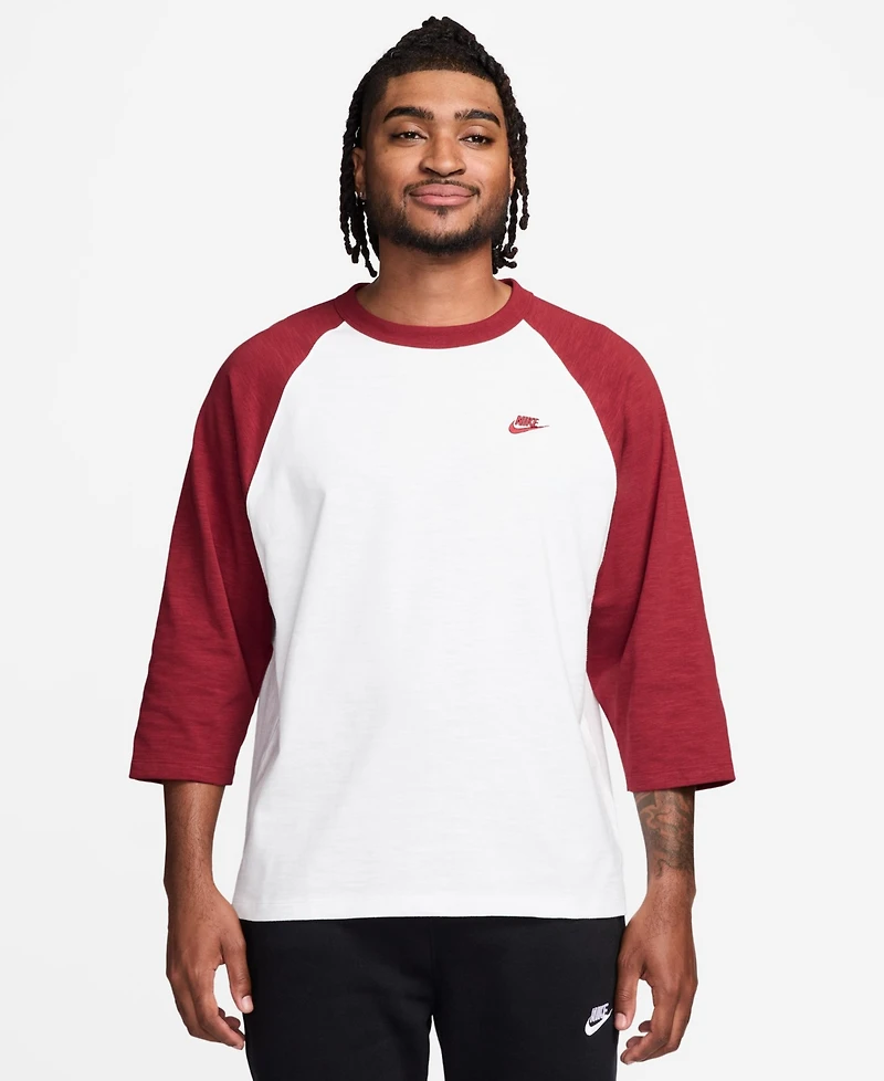 Nike Men's Crewneck Raglan Sleeves Top