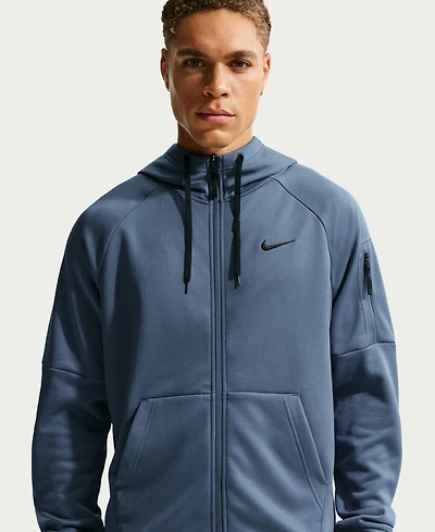 Nike Men's Therma-fit Full-Zip Logo Hoodie