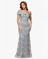 Xscape Petite Sleeveless Ball Gown