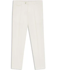 Boss by Hugo Men's Stretch-Cotton Poplin Tapered-Fit Pants