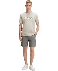 Boss by Hugo Men's Logo Print Cotton-Jersey T-Shirt