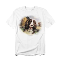 Wild Wings Men's Wildlife Springer Spaniel Head T Shirt
