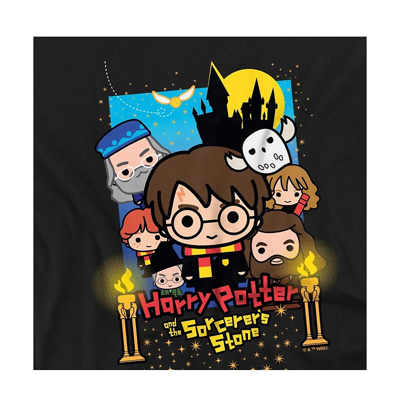 Harry Potter Men's Chibi The Sorcerer's Stone T Shirt