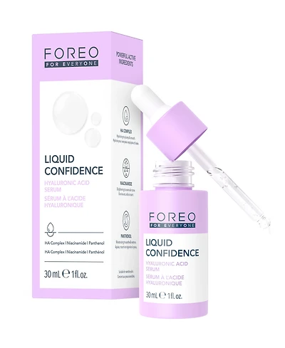 Foreo For EveryOne Liquid Confidence Hyaluronic Acid Serum, 1 oz.