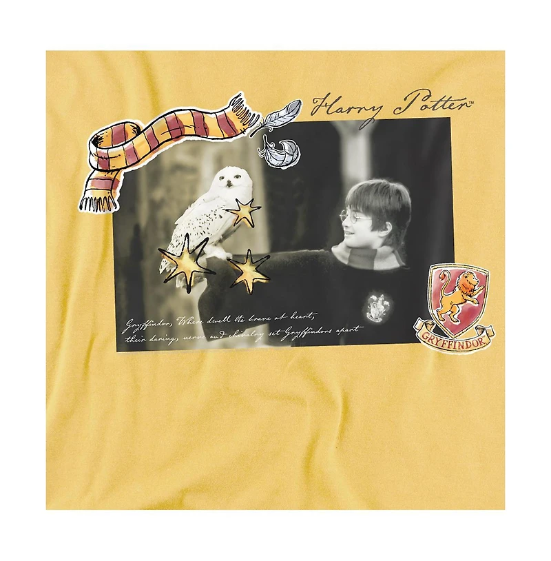Harry Potter Men's With Hedwig Movie Still T Shirt