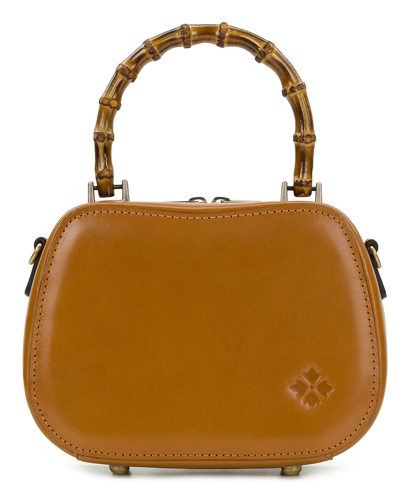 Patricia Nash Parisian Floral Tooled Small Lara Top Handle Crossbody Bag