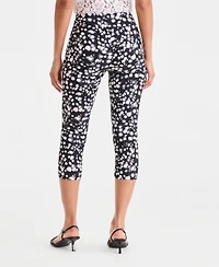 I.n.c. International Concepts Women's Printed Pull-On Capri Pants, Macy's Exclusive