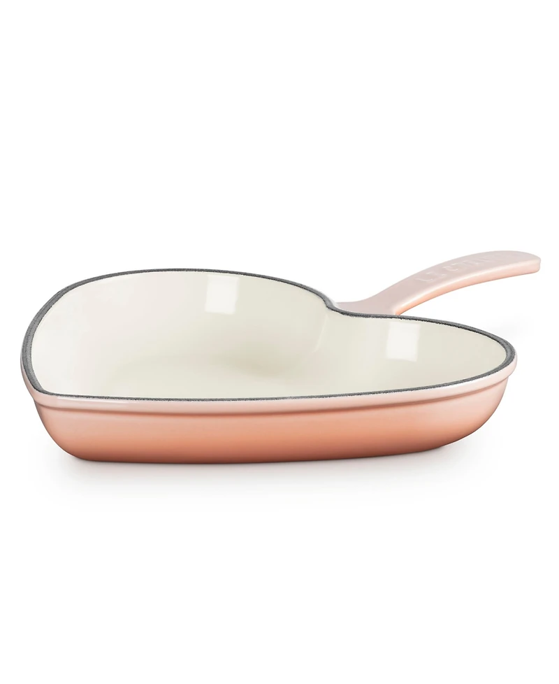 Le Creuset Enameled Cast Iron 2-Quart Traditional Heart Skillet