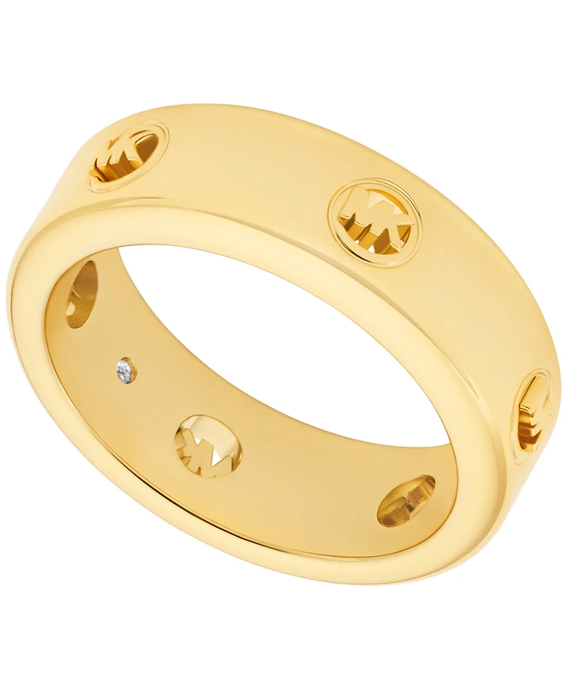 Michael Kors Logo Band Ring