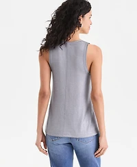 I.n.c. International Concepts Women's Shine Tank Top, Exclusively at Macy's
