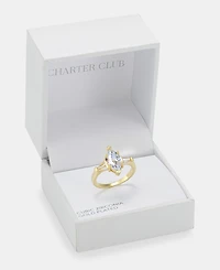 Charter Club Cubic Zirconia Marquise Ring, Macy's Exclusive