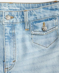 I.n.c. International Concepts Women's High Waist Denim Shorts
