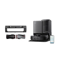 eufy E25 Omni Robot Vacuum Self-Cleaning All-in-One Station + eufy Rolling Brush and Brush Guard