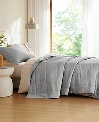 510 Design Mina Waffle Weave Textured 2-Pc. Quilt Set, Twin/Twin Xl