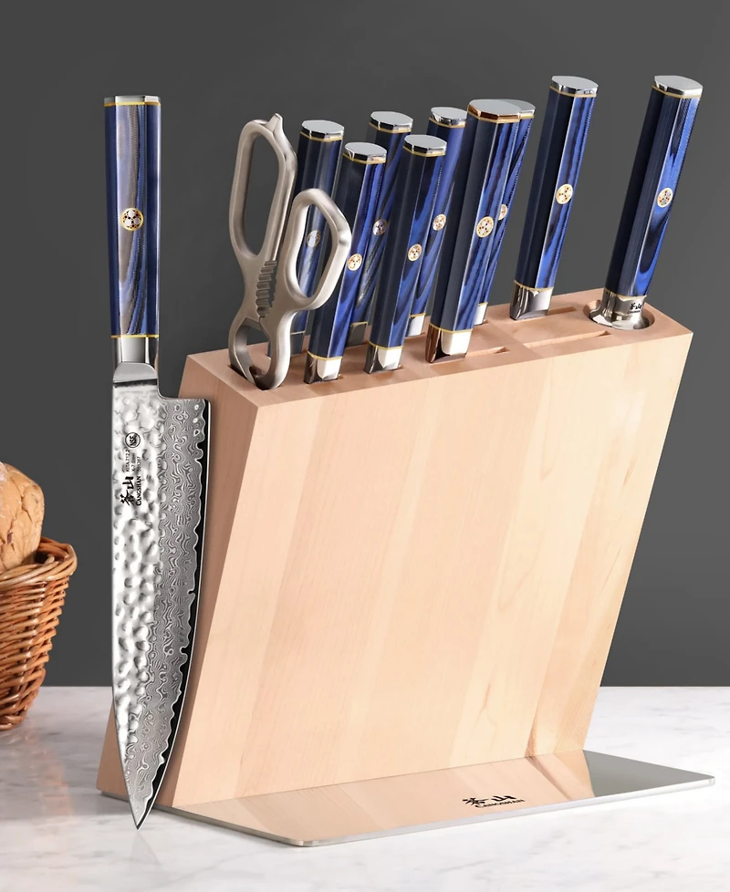 Cangshan Kita Series Steel 12-Pc. Knife Block Set