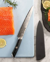 Cangshan Kuro Series Steel 8" Carving and Sashimi Knife