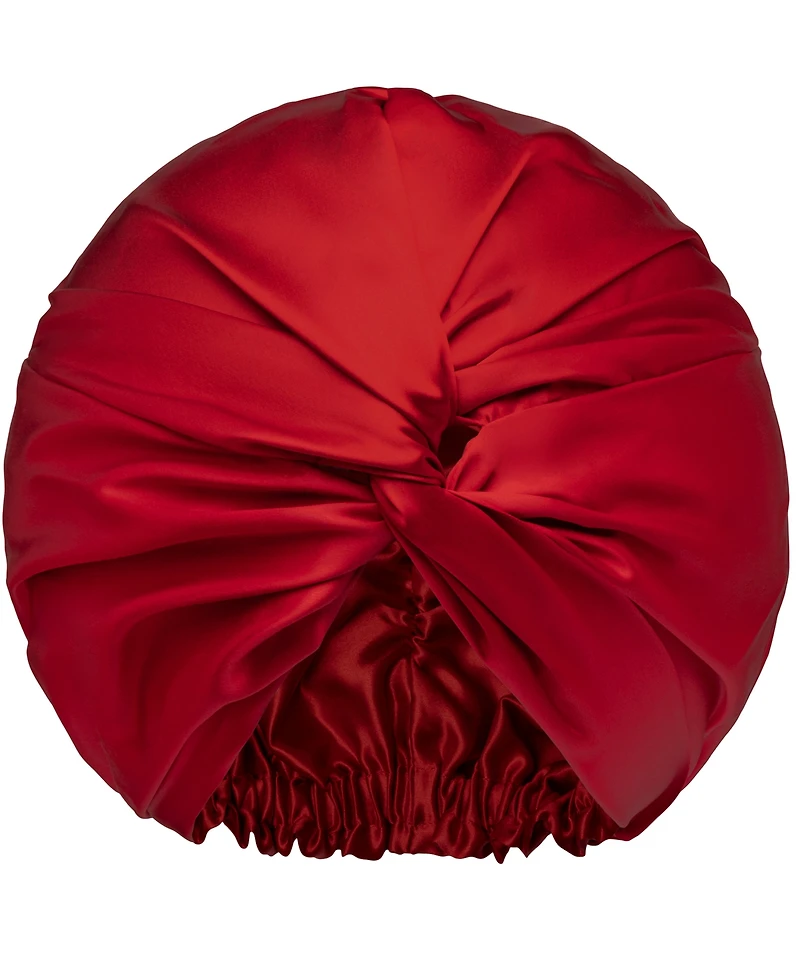 Slip Scarlet Pure Silk Turban