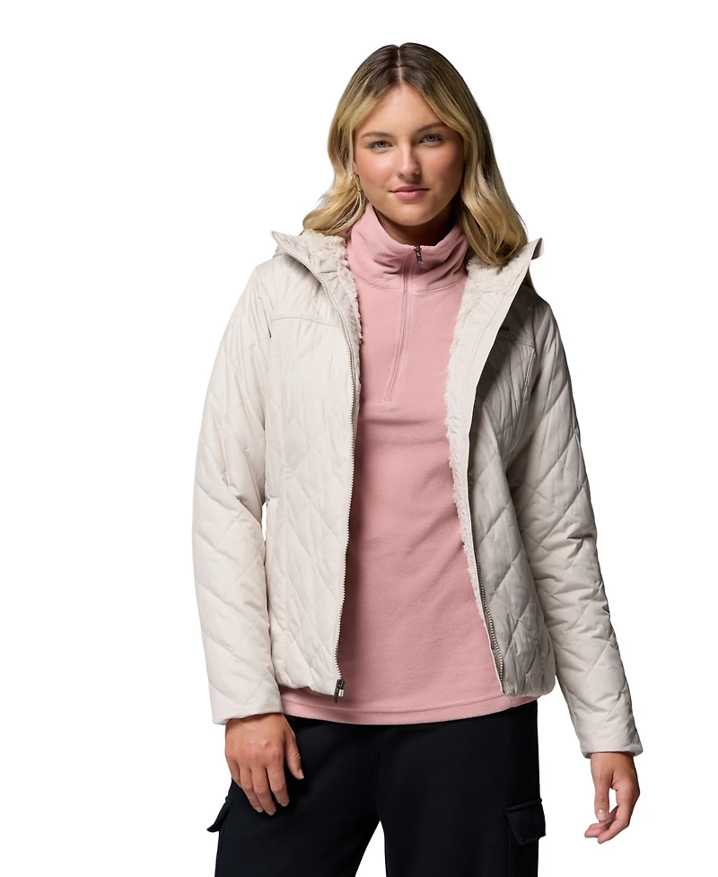 Columbia Women's Copper Crest Ii Quilted Hooded Jacket