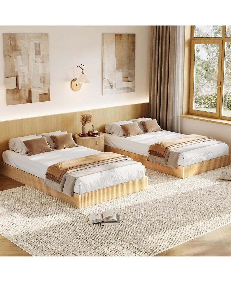 gaomon Wood Bed Frame
