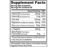 Evl Magnesium and Zinc Post Workout Supplement ZMatrix Zinc Magnesium Aspartate Muscle Recovery Supplement for Sleep Support and Muscle Health 240ct
