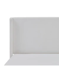 Streamdale Furniture Carmen King Upholstered Wingback Bed - No Box Spring Needed