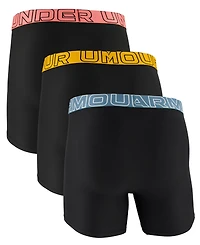 Under Armour Men's Boxerjock Performance Tech Boxer Briefs, 3-Pack