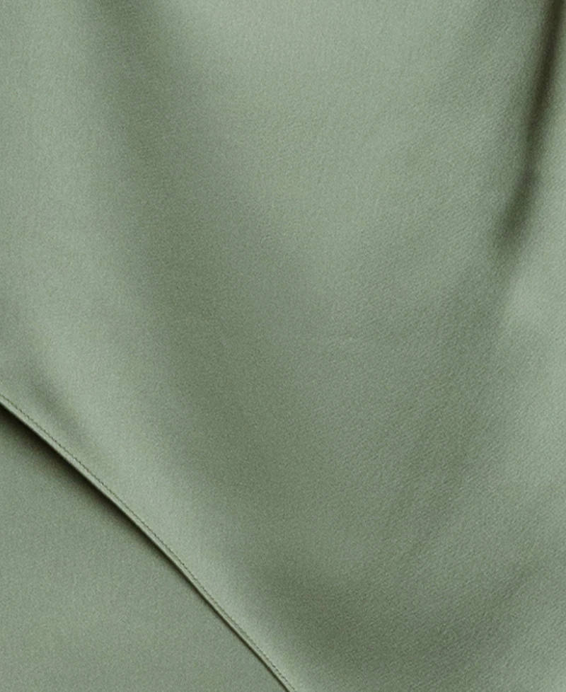 Xscape Women's Long Satin Overlay Ball Gown