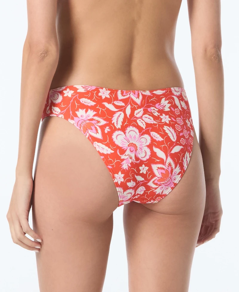 kate spade new york Women's High-Cut Moderate Coverage Swim Bottoms