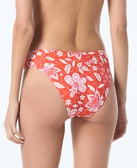 kate spade new york Women's High-Cut Moderate Coverage Swim Bottoms