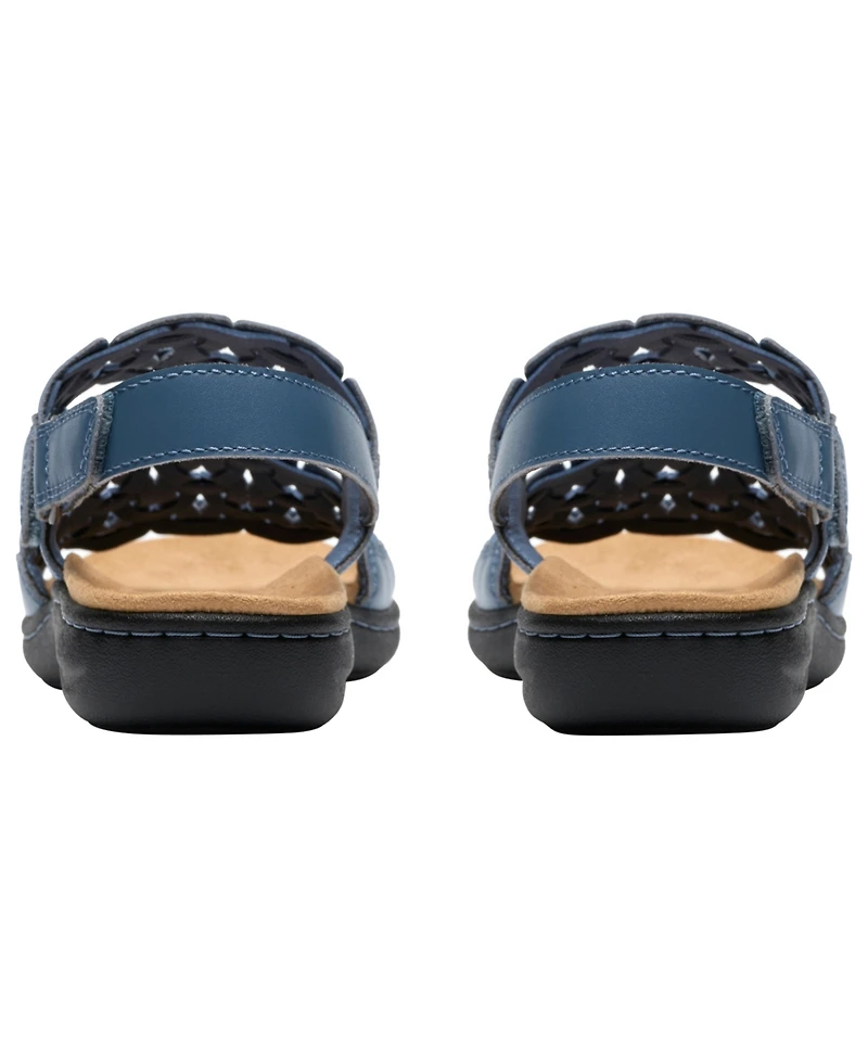 Clarks Women's Collection Laurieann Lily Round Toe Sandals