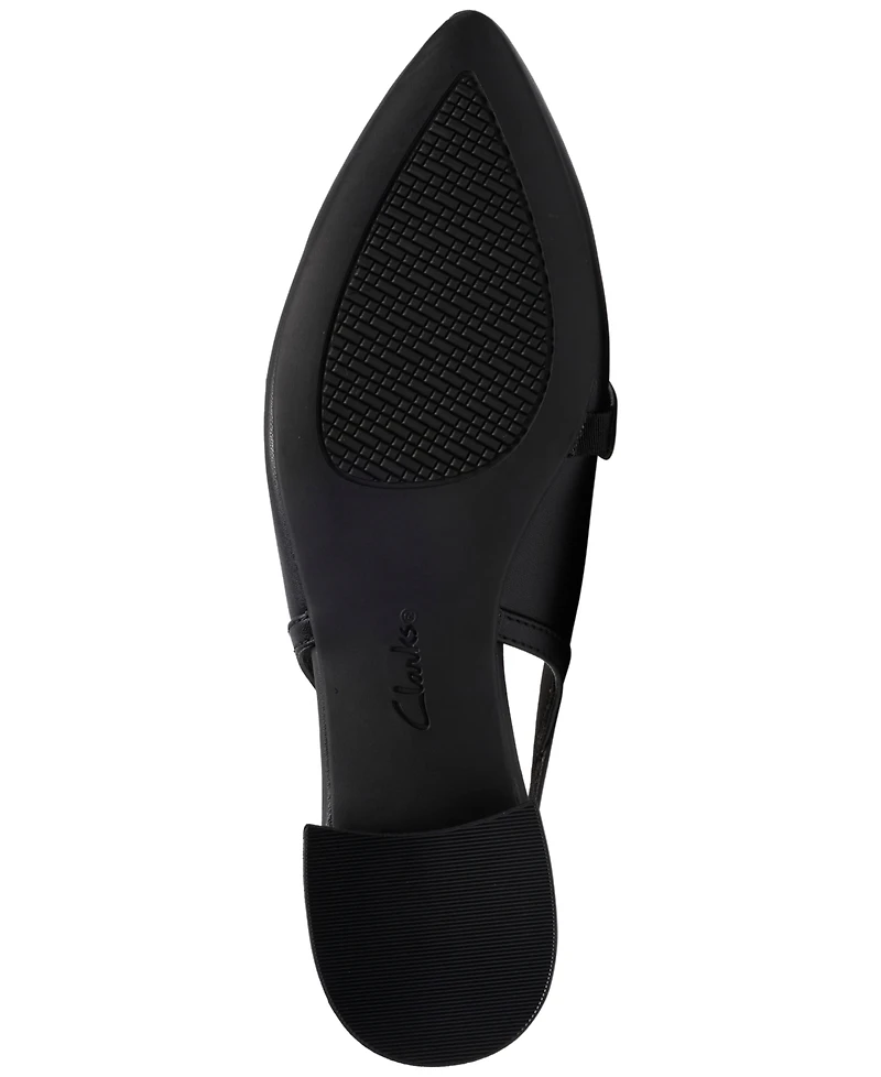 Clarks Women's Natalyn Sling Pointed Toe Dress Flats