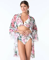 Coco Reef Women's Lily Button-Down Cover-Up Dress