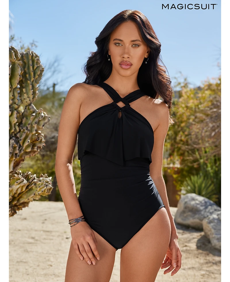 Magicsuit Women's Square Cut Liza One Piece Swimsuit