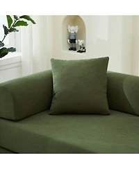 Streamdale Furniture Folding Sofa Bed, 78.5" Convertible Couch with 2 Pillows, Fold Out Mattress