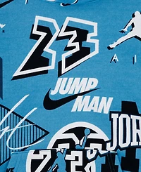 Jordan Boys' 8-20 Dynasty Printed Long-Sleeve Hoodie