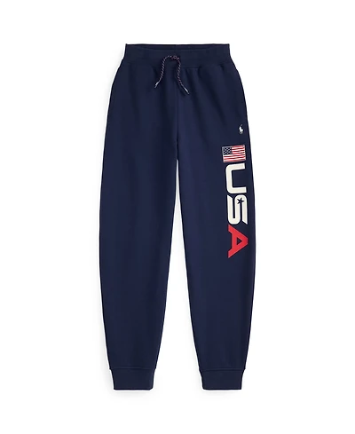Boys 8-20 Team Usa Fleece Jogger Pant