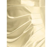 Blondie Nites Juniors' Long Strapless Glam Satin Slim Gown