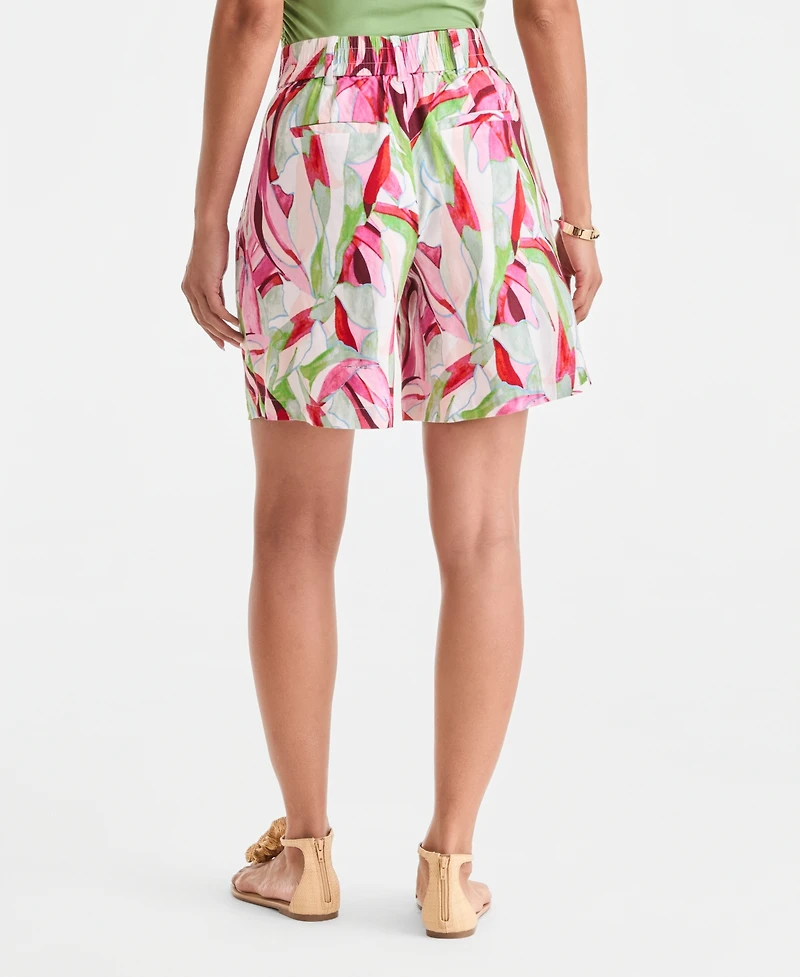 I.n.c. International Concepts Women's High-Rise Bermuda Shorts, Exclusively at Macy's