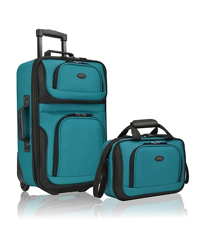 U.s. Traveler Rio 2-Pc. Softside Expandable Wheeled Luggage Set