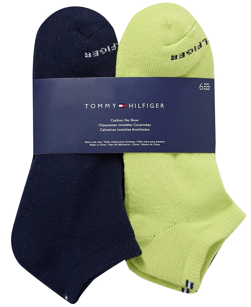 Tommy Hilfiger Men's Sports Liner Socks, 6-Pack