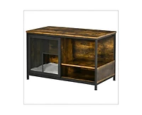 Zeus & Ruta End Table Cat House Wooden Cat House