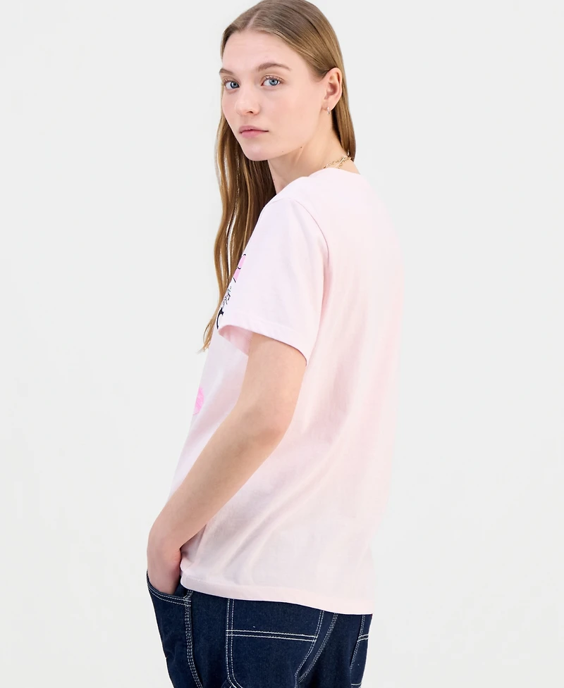 Grayson Threads, The Label Juniors' My Melody California Flower Graphic T-Shirt