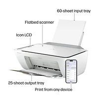 Hp DeskJet 2827e All-in-One Ai Enabled Printer with 3 Months of Instant Ink