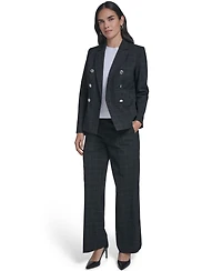 Calvin Klein Petite Double-Breasted Blazer