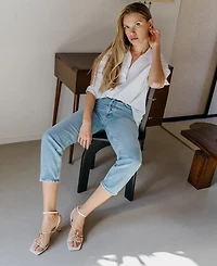 Dv Dolce Vita Women's Jayson Jewelry Embellished Thong Toe Ring Flat Sandals