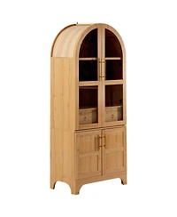 Streamdale Furniture 71" Arched Kitchen Pantry Cabinet