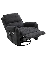 Streamdale Furniture Manual Recliner Massage Chair w/ Side Storage Pocket