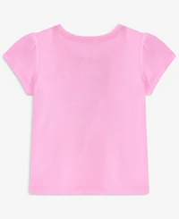 First Impressions Baby Girls' Chiffon-Flower T-Shirt, Macy's Exclusive