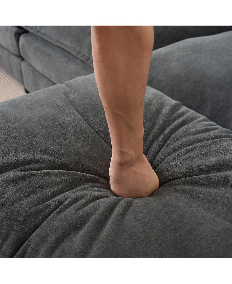 Streamdale Furniture Chenille Modular Sofa: Ultimate Comfort, Customizable, Modern Design