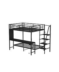 Streamdale Furniture full size bunk bed with twin size